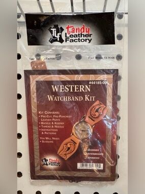 Tandy Leather Factory Western Watchband Kit